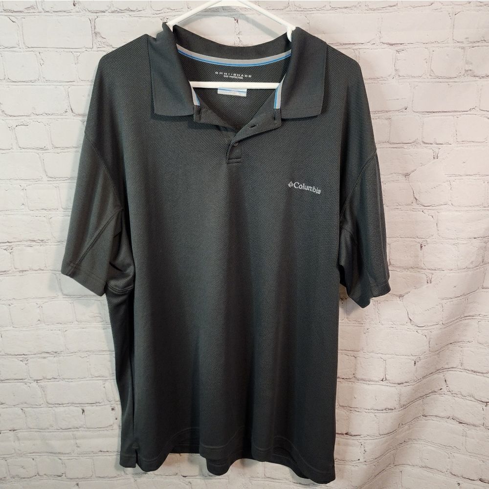 Men's Columbia "Omni-Shade" polo, size XXL